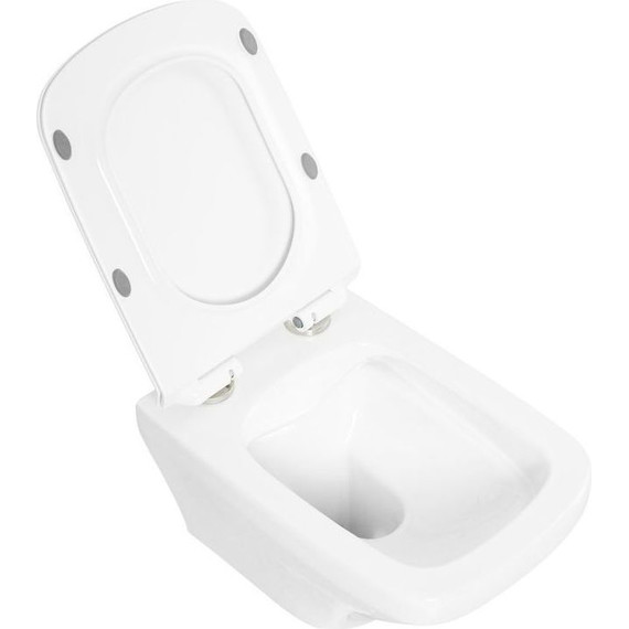 Унитаз подвесной безободковый BelBagno Sela BB3201CHR, Цвет производителя: белый - фото 5