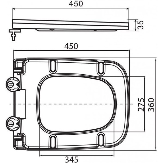 Сиденье с крышкой для унитаза BelBagno Ardente-C микролифт BB3202SC-MB, чёрный матовый - фото 4