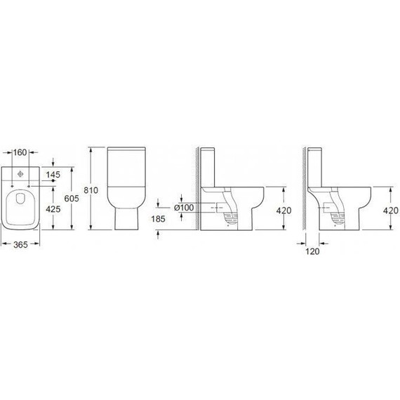 Унитаз-компакт безободковый BelBagno Aurora BB8604CPR/SC с крышкой микролифт - фото 10