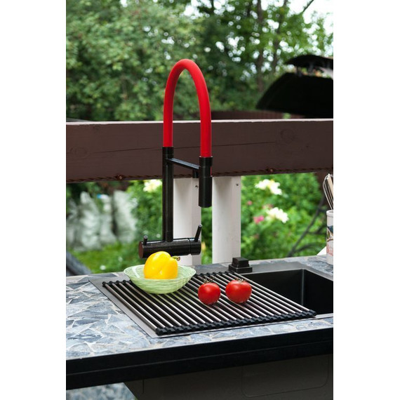 Ролл-мат для кухонной мойки Omoikiri ROLL-03-IN 4997005, чёрный - фото 3