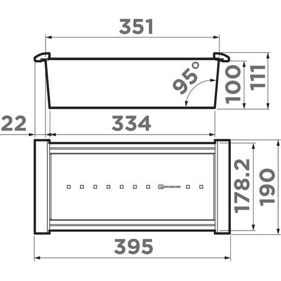 Коландер для кухонной мойки Omoikiri CO-05-IN 4999036 - фото 2