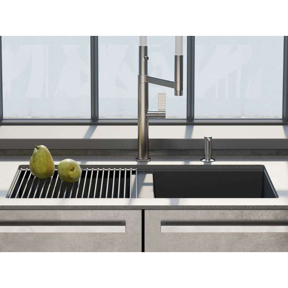 Ролл-мат для кухонной мойки Omoikiri ROLL-05-IN 4999060, чёрный - фото 2