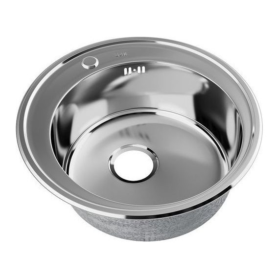 Кухонная мойка Iddis Basic BAS51P0i77 0,6 мм, сталь - фото 2