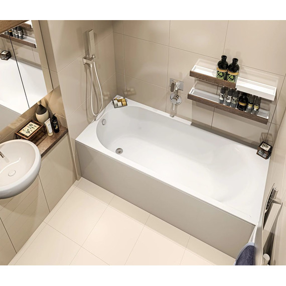 Ванна каменная Bas Афина 170x75 см - фото 4