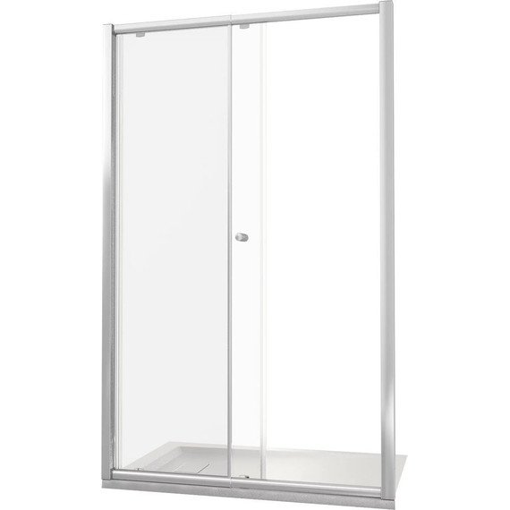 Душевая дверь Bas Lira WTW-100-C-CH 100 см, хром/прозрачное - фото 6