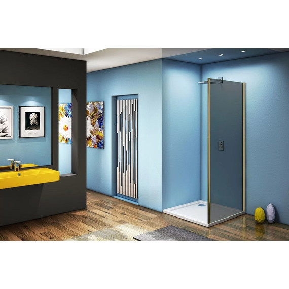 Боковая стенка Bas Jazz SP-90-B-BR 90 см бронза/тонированное - фото 6