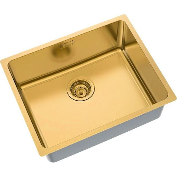 Кухонная мойка Iddis Edifice EDI54B0i77 1 мм, золото матовое - фото 2
