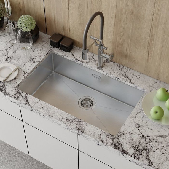 Кухонная мойка Iddis Edifice EDI74S0i77 1,2 мм, сатин - фото 3