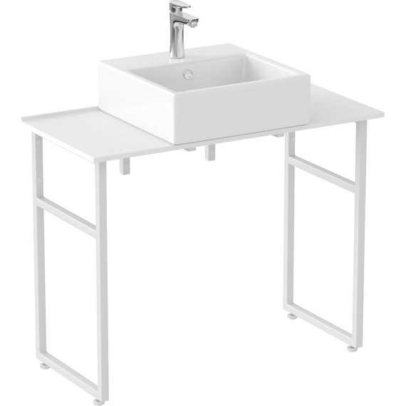 Столешница Bas 60 см, белый матовый - фото 2