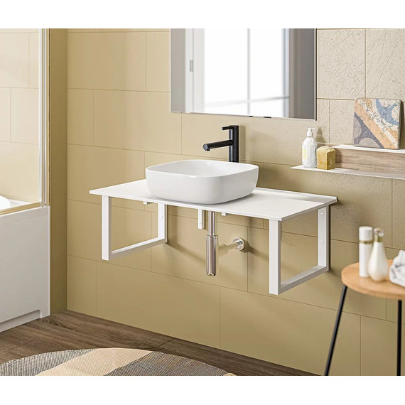 Столешница Bas 100 см, белый матовый - фото 5