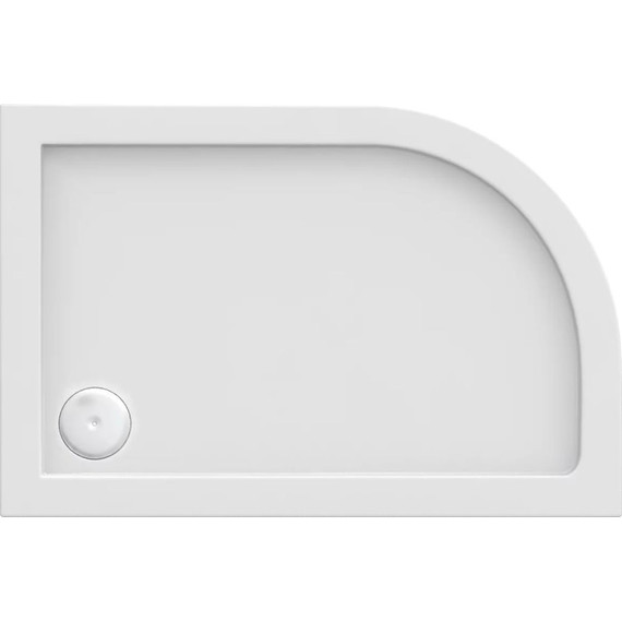 Акриловый поддон Bas Раунд R 120x80 см R - фото 2