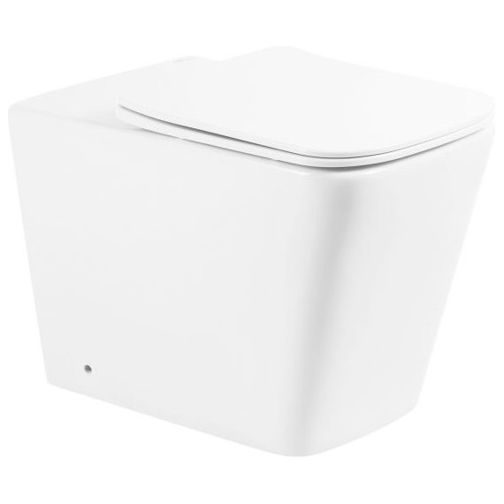 Унитаз приставной безободковый BelBagno Ardente-R BB003CBR - фото 2