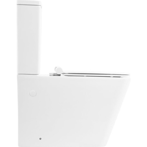 Унитаз-компакт безободковый BelBagno Ardente-R BB02093CPR - фото 5