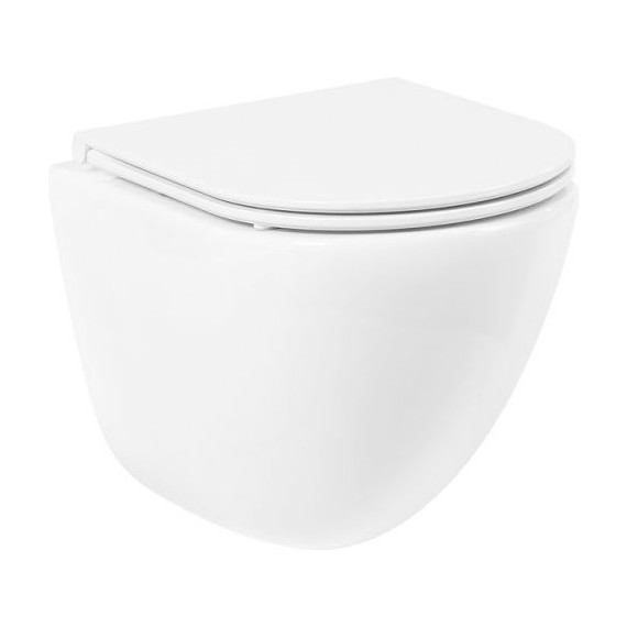 Унитаз подвесной безободковый BelBagno Amanda BB051CHR - фото, картинка 8 Унитаз подвесной безободковый BelBagno Amanda BB051CHR - фото 8