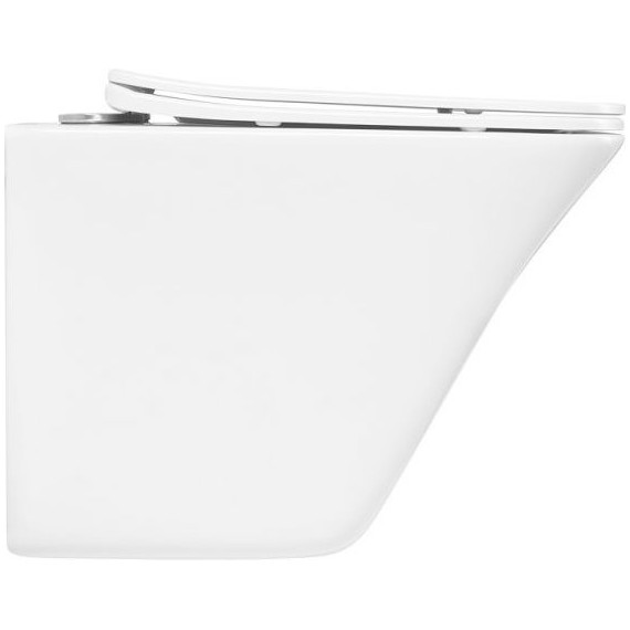 Унитаз подвесной безободковый BelBagno Marmi BB052CHR - фото, картинка 3 Унитаз подвесной безободковый BelBagno Marmi BB052CHR - фото 3