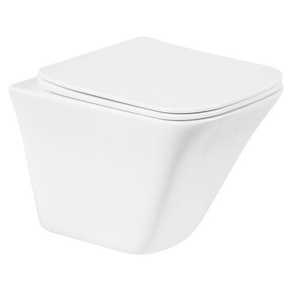 Унитаз подвесной безободковый BelBagno Marmi BB052CHR - фото, картинка 6 Унитаз подвесной безободковый BelBagno Marmi BB052CHR - фото 6