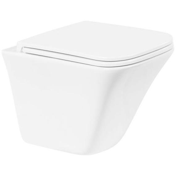 Унитаз подвесной безободковый BelBagno Marmi BB052CHR - фото, картинка 7 Унитаз подвесной безободковый BelBagno Marmi BB052CHR - фото 7