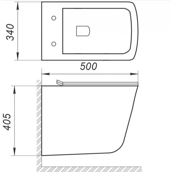 Унитаз подвесной безободковый BelBagno Marmi BB052CHR - фото, картинка 10 Унитаз подвесной безободковый BelBagno Marmi BB052CHR - фото 10