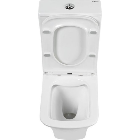 Унитаз-компакт безободковый BelBagno Marmi BB052CPR - фото, картинка 5 Унитаз-компакт безободковый BelBagno Marmi BB052CPR - фото 5