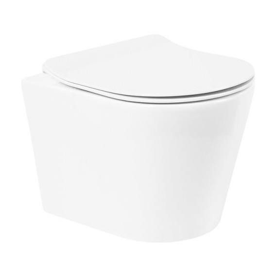 Унитаз подвесной безободковый BelBagno Flay-R BB053CHR - фото, картинка 2 Унитаз подвесной безободковый BelBagno Flay-R BB053CHR - фото 2