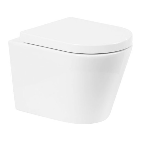 Унитаз подвесной безободковый BelBagno Flay-R BB053CHR - фото, картинка 3 Унитаз подвесной безободковый BelBagno Flay-R BB053CHR - фото 3