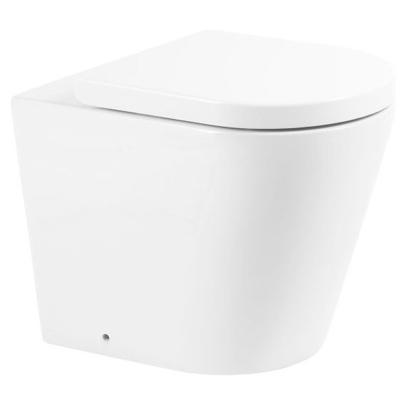 Унитаз приставной безободковый BelBagno Flay-R BB1003CBR - фото 2