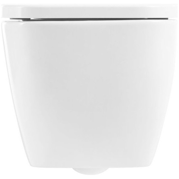 Унитаз подвесной безободковый BelBagno Alpina BB10100CHR с крышкой микролифт BB309SC - фото, картинка 6 Унитаз подвесной безободковый BelBagno Alpina BB10100CHR с крышкой микролифт BB309SC - фото 6