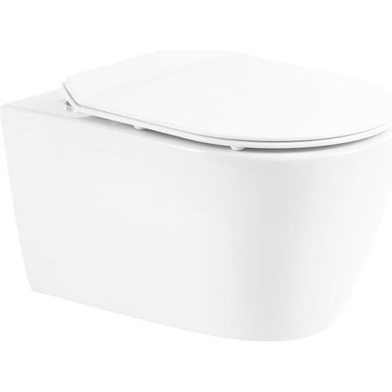 Унитаз подвесной безободковый BelBagno Marino BB105CHR - фото 