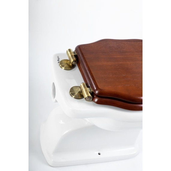 Унитаз приставной слив вертикальный BelBagno Boheme BB115CBS - фото 5