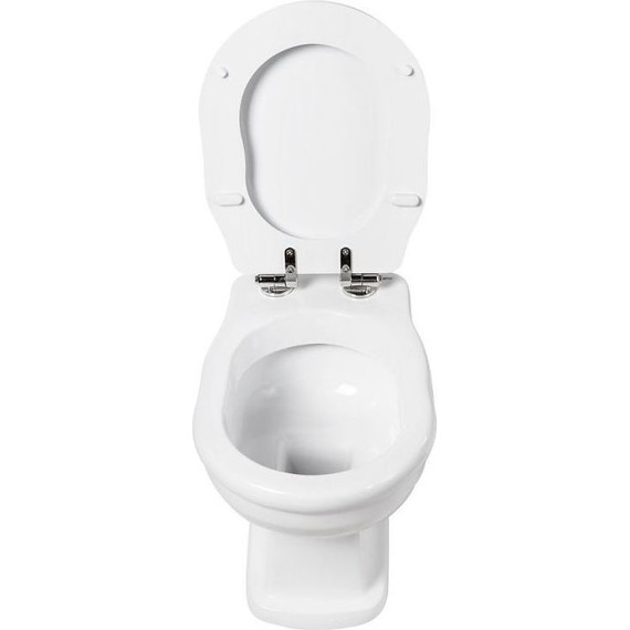 Унитаз приставной слив вертикальный BelBagno Boheme BB115CBS - фото 10