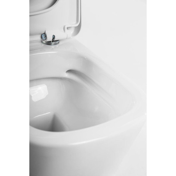 Унитаз подвесной безободковый BelBagno Albano BB120CHR - фото, картинка 5 Унитаз подвесной безободковый BelBagno Albano BB120CHR - фото 5