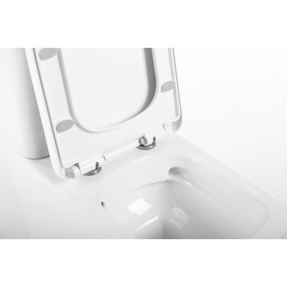 Унитаз-компакт безободковый BelBagno Albano BB120CPR - фото 3