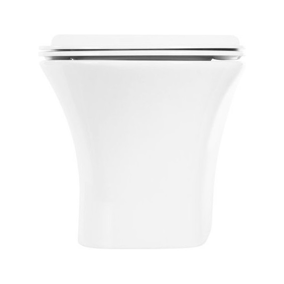 Унитаз подвесной безободковый BelBagno Ancona BB1224CHR-SM - фото, картинка 5 Унитаз подвесной безободковый BelBagno Ancona BB1224CHR-SM - фото 5