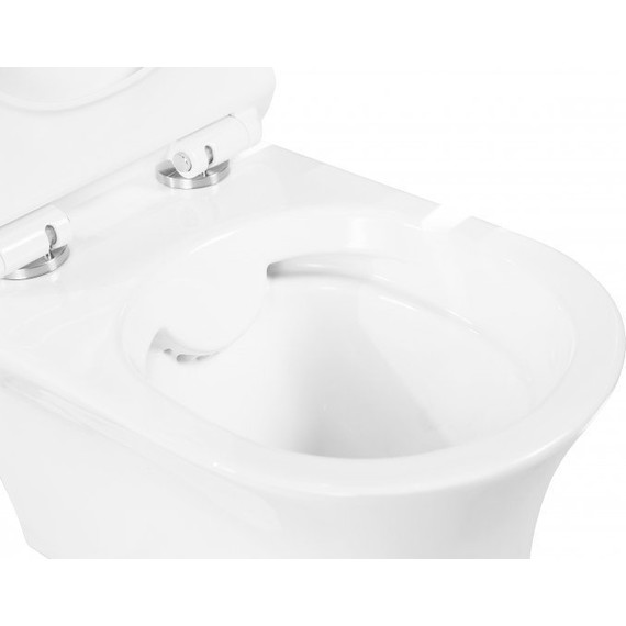 Унитаз подвесной безободковый BelBagno Ancona BB1224CHR-SM - фото, картинка 7 Унитаз подвесной безободковый BelBagno Ancona BB1224CHR-SM - фото 7