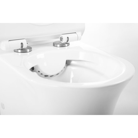 Унитаз-компакт безободковый BelBagno Ancona BB1224CPR-P - фото 5