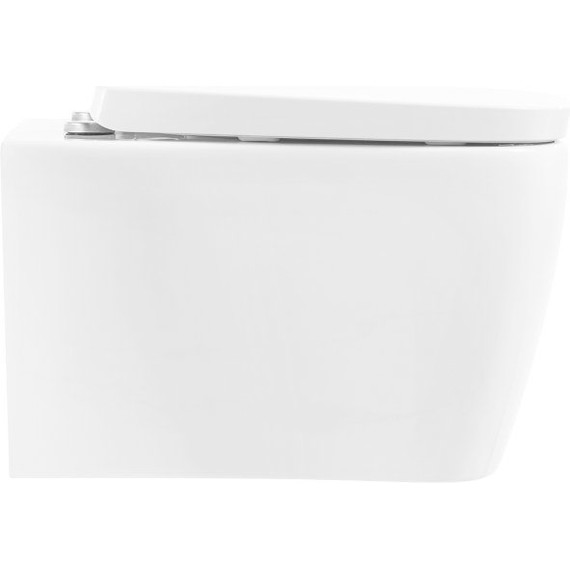 Унитаз подвесной безободковый BelBagno Veneto BB132CHR - фото, картинка 5 Унитаз подвесной безободковый BelBagno Veneto BB132CHR - фото 5