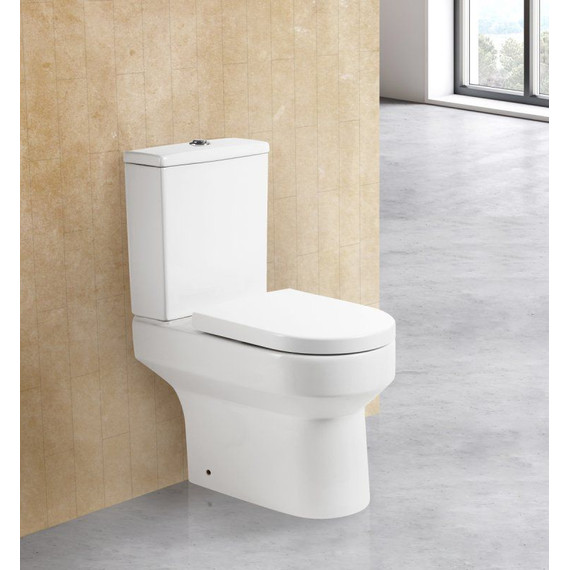 Унитаз-компакт безободковый BelBagno Norma BB339CPR - фото, картинка 2 Унитаз-компакт безободковый BelBagno Norma BB339CPR - фото 2