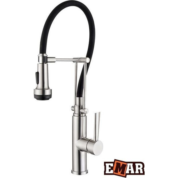Смеситель для кухни Emar ЕСВ 7012, сатин - фото 3