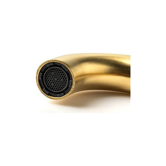 Смеситель для кухни Ledeme L4698Y, золотой сатин - фото 3