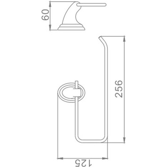 Полотенцедержатель Haiba HB1503-2 - фото 2