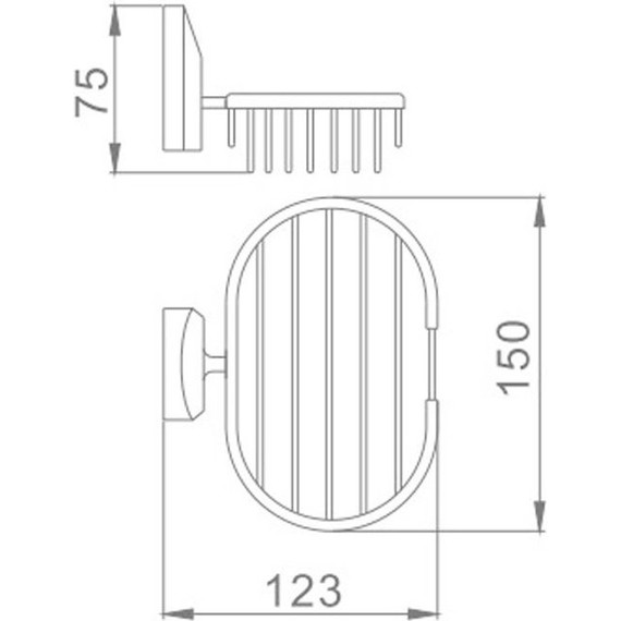 Мыльница Haiba HB1602-2 - фото 2