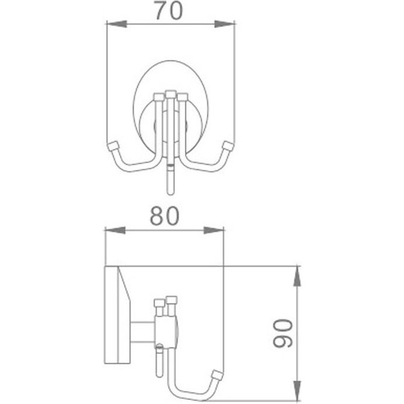 Тройной крючок Haiba HB1605-3 - фото 2
