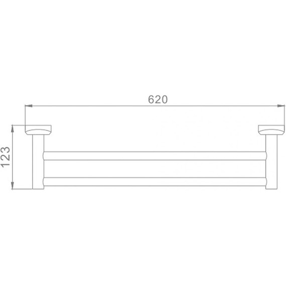 Полотенцедержатель Haiba HB1609 - фото 3