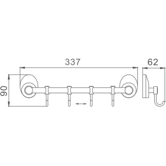 Набор крючков Haiba HB1615-4 - фото 2