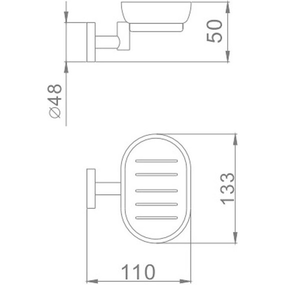 Мыльница Haiba HB1702 - фото 2
