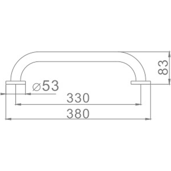 Поручень для ванны Haiba HB1718 - фото, картинка 2 Поручень для ванны Haiba HB1718 - фото 2