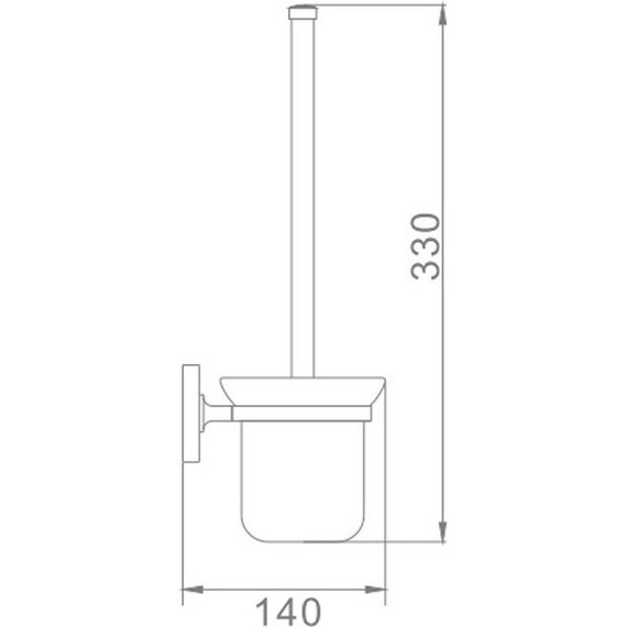Ёршик для унитаза Haiba HB1910 - фото, картинка 2 Ёршик для унитаза Haiba HB1910 - фото 2