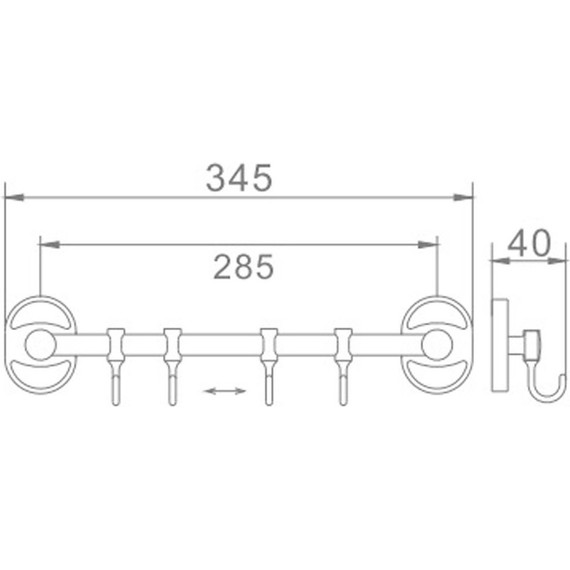 Набор крючков Haiba HB1915-4 - фото 2