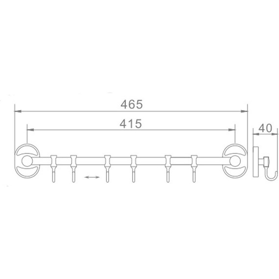 Набор крючков Haiba HB1915-6 - фото 2