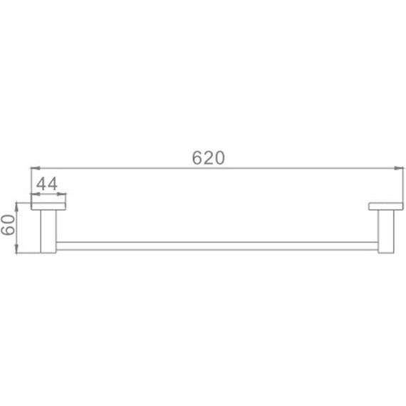 Полотенцедержатель Haiba HB8601 - фото 2